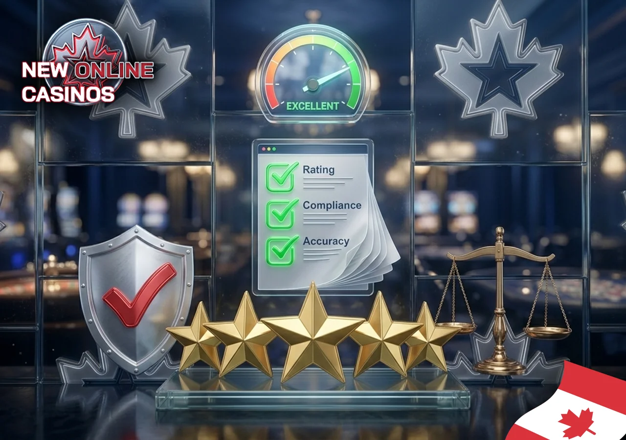 Detailed checklist of ranking factors for new online gambling sites in Canada